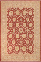 handmade Traditional Kafkaz Brown Beige Hand Knotted RECTANGLE 100% WOOL area rug 10 x 14